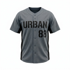 Camiseta de Béisbol Unisex Transpirable, Antibacteriana, de Secado Rápido, Talla Grande, con Diseño Personalizado, Impresión Digital, Uniforme Deportivo - Product Image 5
