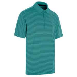 Polo en tricot de haute qualité pour homme, extensible en polyester et élasthanne, manches courtes, logo personnalisé, polo de golf décontracté, performance, coupe ajustée - Product Image 5