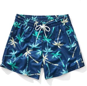 Shorts de bain pour hommes à imprimé géométrique, taille mi-haute, cordon de serrage, séchage rapide, écologiques, extensibles dans 4 directions, respirants, en Spandex/Polyester, décontractés - Product Image 5