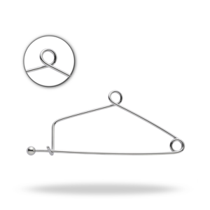 Pinza Mayo de 14 cm, Instrumento Quirúrgico para Cirugía de Columna Vertebral, para Sujetar Tejidos - Product Image 1