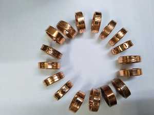 Pure Copper Magnetic <b>Adjustable</b> Solid <b>Ring</b> with Modern Antique Copper Plating Mould Made for Unisex Daily Wear Gift - Product Image 4