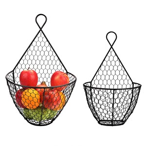 2024 Hot Selling Modern Designed Iron Wire Fruit Baskets Hanging <b>Kitchen</b> <b>Table</b> Decor for <b>Kitchen</b>-Ware - Product Image 4