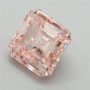 Diamante rosa intenso de corte Asscher cultivado en laboratorio, certificado por IGI, diamante rosa suelto para anillo de compromiso personalizado de 1 a 5 quilates VVS VS - Product Image 6