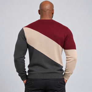 Premium <b>Men</b> Winter <b>Sweater</b> With Soft Knit Fabric Flexible Fit Warm Construction Long Sleeves Ribbed Hem Casual <b>Sweaters</b> <b>For</b> <b>Men</b> - Product Image 2