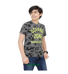 Camisetas de Verano para Niños, 100% Algodón, Ecológicas, Transpirables, de Manga Corta, con Estampado Animal, Logotipo Personalizado, Listas para Enviar - Product Image 2