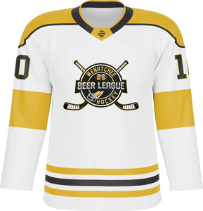 ชุดเสื้อฮอกกี้น้ำแข็งแขนยาวแบบเย็บติดกัน ดีไซน์โรงงานผลิต พร้อมชุดยูนิฟอร์ม 100% โพลีเอสเตอร์ สำหรับผู้ชาย ปรับแต่งได้เต็มที่ - Product Image 2