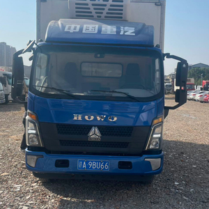 <span class=keywords><strong>Camión</strong></span> Refrigerado Usado Sinotruk Hohan 2021, Diésel, 160HP, Weichai 3.0L, 8 Velocidades, Unidad Frigorífica 580, Carrocería Furgoneta 2350*2300, 290000KM - Product Image 2