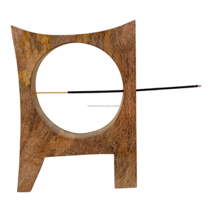 เตาเผาเครื่องหอมไม้เนื้อแข็งทำมือแบบกำหนดเอง เป็นมิตรกับสิ่งแวดล้อม สไตล์อินเดีย คุณภาพพรีเมียม หรูหราทันสมัย เหมาะสำหรับใช้ในบ้านและร้านอาหาร - Product Image 4