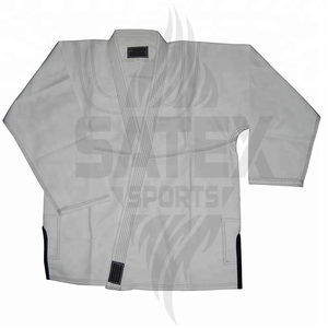 Uniforme de Karate Unisex Personalizado en Oferta, Diseño Frontal Personalizable, Secado Rápido, Transpirable, Conjuntos de Karate de Poliéster/Algodón de Fábrica - Product Image 3