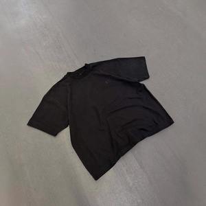 T-shirt pour hommes grande taille, t-shirt en coton de marque avec logo - Product Image 3