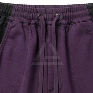 Pantalones Cortos Urbanos de Estilo Holgado para Hombre, Pierna Ancha, Cintura Baja con Cordón, Mezcla de Algodón, Moda Urbana - Product Image 6