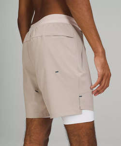 Men's Double <b>Layer</b> Fitness Shorts Men Fitness Gym Training 2 in 1 Sports Shorts Quick Dry Workout Jogging Double Deck Summer - Product Image 5