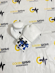 Gants de boxe en cuir véritable de qualité supérieure, personnalisables avec votre propre logo, fabrication professionnelle, pour entraînement et sparring de boxe et de kickboxing. - Product Image 2
