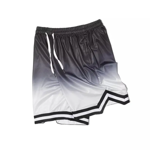 Shorts de sport sublimés pour hommes, impression personnalisée, shorts d'entraînement athlétique, shorts de fitness à taille élastique, séchage rapide - Product Image 6