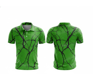 Custom Printed Polo Shirt with Full Sublimation Design Durable Stitching for Men Women Youth Quick-Dry Dry-Fit Active - Product Image 1