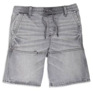 Shorts cargo en jean tissé à carreaux respirants taille mi-haute pour homme, style décontracté, personnalisables et durables - Product Image 6