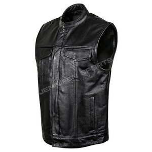 Chaleco de Cuero para Motociclistas, Chaleco de Motociclismo Urbano, Chaleco de Cuero para Carreras de Autos, Gran Oferta, Mejor Precio - Product Image 2