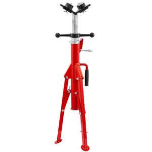 Soporte Ajustable para Soldadura de Tuberías de 1500 LB con 4 Bolas de Transferencia, Cabezal en V, Patas Plegables de 28-52 Pulgadas, Máquina Elevadora de Tuberías Tipo 1107A - Product Image 5