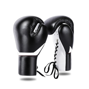 Guantes de Cuero Personalizados de Nuevo Diseño al por Mayor, Guantes de Boxeo Personalizados de PU Hechos a Medida para Entrenamiento Profesional - Product Image 3