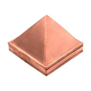 Pyramides d'énergie en cuivre Vastu de 2 pouces, lot de 3, pour la correction Vastu à la maison, au bureau et en boutique, remèdes Vastu Shastra - Product Image 4