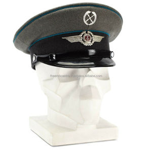 Casquette blanche uniforme de haute qualité avec insigne de lingot casquettes en gros Epeaked prix bon marché personnalisé à vendre - Product Image 2