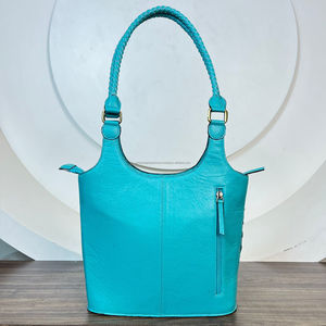 กระเป๋าโท้ทหนังวัวแท้สำหรับผู้หญิง, กระเป๋าสะพายไหล่แฟชั่นหนังวัวแท้ - Product Image 5