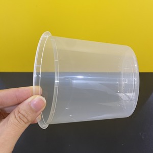 Microwave Oven Safe PP Plastic Food <b>Container</b> Round Shape Box Takeaway Transparent <b>clear</b> Disposable Food <b>Containers</b> with Lids - Product Image 5