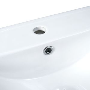 Lavabo Moderno para Baño de 24 Pulgadas, Diseño Elegante y Contemporáneo - Product Image 5