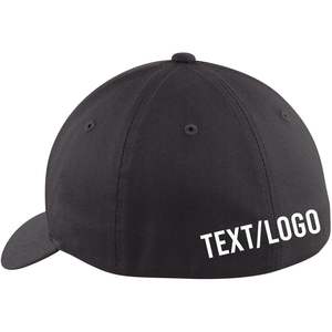 หมวกแก๊ปผ้าฝ้ายทวิลแบบสั่งทำพิเศษ C813 ปักโลโก้/ข้อความส่วนตัว หมวกทรงทางการ - Product Image 5