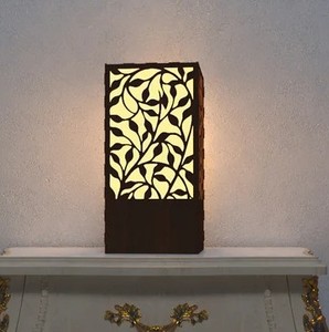 <b>Leaf</b> Cut Design Lamps Floral Pattern Table Lamp Laser Cut Aluminum Home Decor Modern Style Decorative Lamp Warm <b>Light</b> Bedroom - Product Image 3