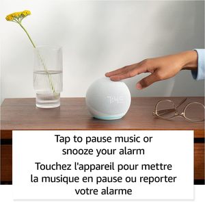 Echo Dot (5.ª Generación) Altavoz Inteligente con Reloj y Alexa, Color Azul Nube - Product Image 2