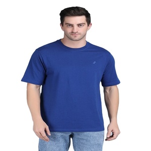 T-shirt à col rond pour hommes Streetwear Wholesale 100% Cotton dans différentes méthodes d'impression et matériaux en stock à vendre - Product Image 1