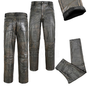 Pantalones de Cuero para Hombre, Moda, Mejor Precio, Pantalones de Cuero para Hombre, Venta Caliente de Invierno - Product Image 3