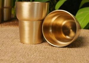 Cuenco tibetano de latón puro disponible en varios tamaños y formas redondas personalizadas para meditación, sanación, yoga y espiritualidad - Product Image 2