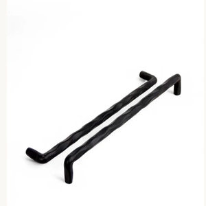 Handcrafted Hammered Iron Handle <b>Rustic</b> Cabinet Drawer <b>Wardrobe</b> Pull Hand Forged Iron Door Pull - Product Image 5