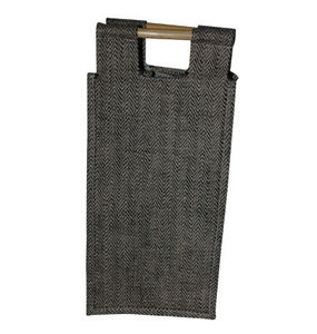 Fashionable Jute Picnic Tote <b>Bag</b> with Custom Branding for Promotional Use - Product Image 4