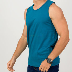 Camiseta Deportiva de Tirantes para Hombre, Diseño Personalizado con Logotipo OEM, Alta Calidad, Moda 2024, para Gimnasio y Entrenamiento - Product Image 3