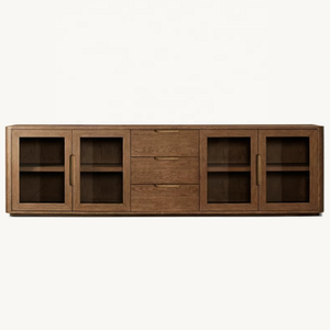 Muebles de madera modernos para una sala de estar estética, ideal para una casa de ensueño con sistema de almacenamiento y gabinetes para TV. - Product Image 6
