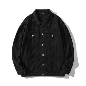 Veste en jean délavé bleu clair premium pour homme, style décontracté, respirante, pour l'hiver et le printemps, coupe classique, logo personnalisé, OEM, ODM, vente en gros - Product Image 3
