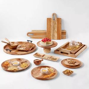 ชามไม้ทำมือพร้อมลวดลายตกแต่งและชามเสิร์ฟสำหรับบ้าน ครัว โรงแรม และรีสอร์ท ชามเสิร์ฟราคาส่งออก - Product Image 6