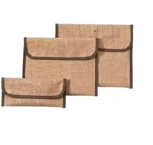 Eco Natural Jute File Bag – Biodegradable Office <b>Document</b> <b>Folder</b> for School, Office and Conference Use - Product Image 6