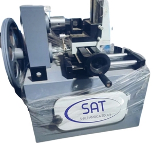 Machine à fabriquer des bracelets et des bagues creuses en or et en argent, de forme cylindrique, demi-rondes et entièrement rondes, pour la Colombie. - Product Image 1