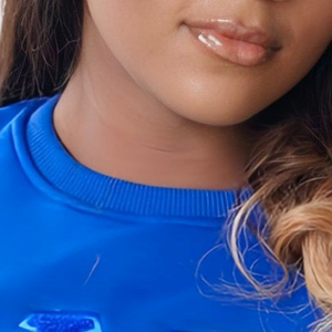 Sweat-shirt en chenille bleu Zeta Phi Beta pour femmes, broderie monochrome avec lettres grecques, pull décontracté - Product Image 2