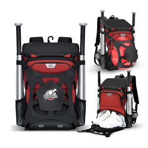 High Quality NIZA GEAR Men's Solid Color Baseball <b>Backpacks</b> Casual Eco-friendly Breathable <b>Big</b> Capacity Polyester Lining Sports - Product Image 1