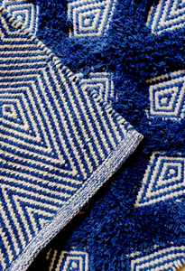 Alfombra Jacquard Shaggy Súper Suave Hecha a Mano en India, Tamaños Personalizados, Algodón Moderno Abstracto Resistente a las Manchas, 2000 GSM - Product Image 4