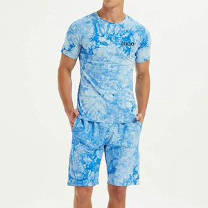 Conjunto de camisa y pantalones cortos para hombre, ropa de verano, conjunto de ropa para hombre, venta al por mayor a precio económico, conjuntos de verano para hombre para venta en línea - Product Image 1