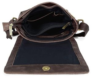 Porte-documents léger en cuir véritable grainé noir vintage avec fermeture éclair pour homme, idéal pour les voyages d'affaires - Product Image 4