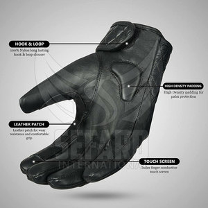 Genuine Leather Full Finger Racing Motorbike <b>Gloves</b> Premium Quality Motorbike <b>Gloves</b> For Sale - Product Image 3