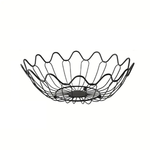 Cesta de Frutas de Alambre Dorado de Lujo, Frutero de Metal con Forma de Hoja de Loto, Cesta de Almacenamiento de Alambre de Hierro Decorativa Nórdica para Encimera - Product Image 4