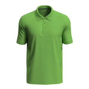 Nouvelle Arrivée Polo Homme Manches Courtes Uni Élégant Haute Qualité Doux et Résistant pour Usage Quotidien Tenues de Sport Golf - Product Image 1